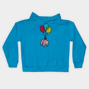 Balloon Sloth Kids Hoodie